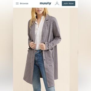 Harlyn Graham Plaid Blazer